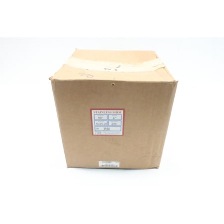 Tbi Stainless Shim 6in X 50in 0.025in Other Metalworking Tools & Consumable M-SN-25